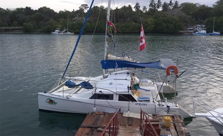 Docked in Tanzania