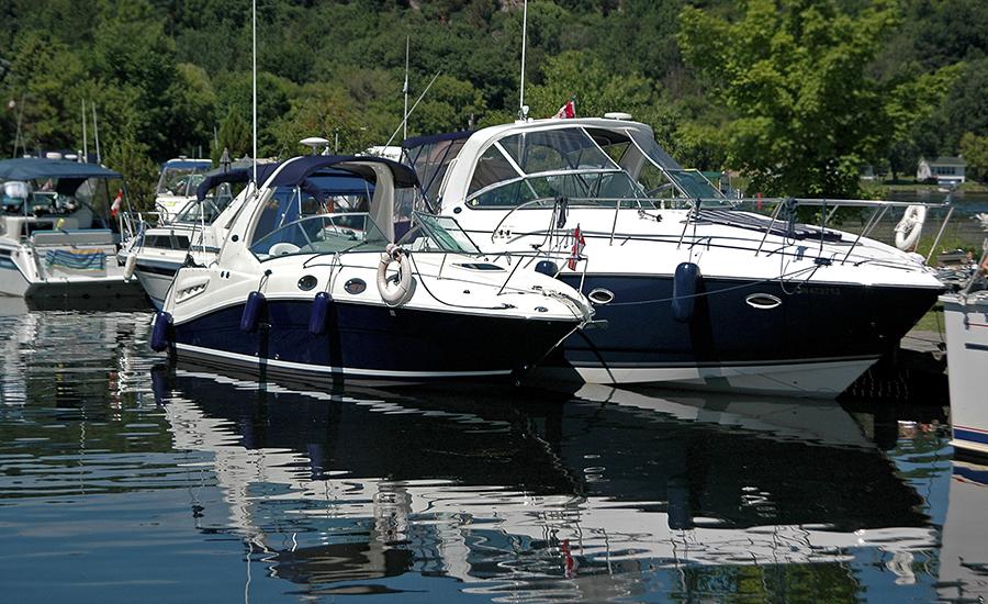 Docked Boats