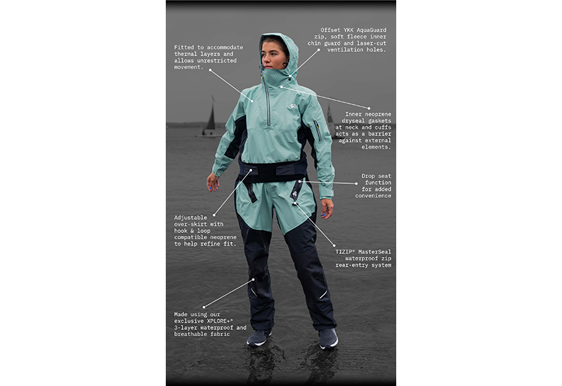 Gill women's drysuit