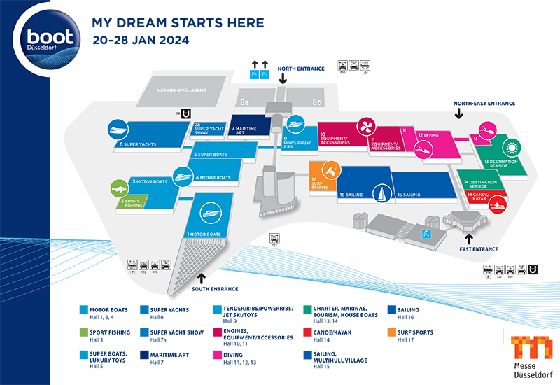 BOOT 2024 Site Map