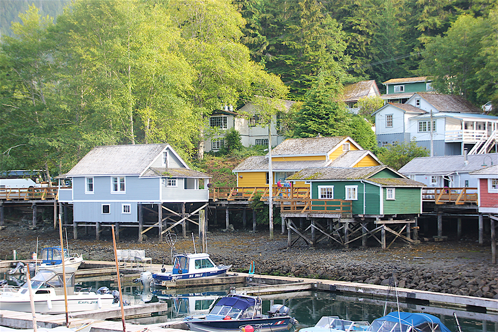 Telegraph Cove's historic