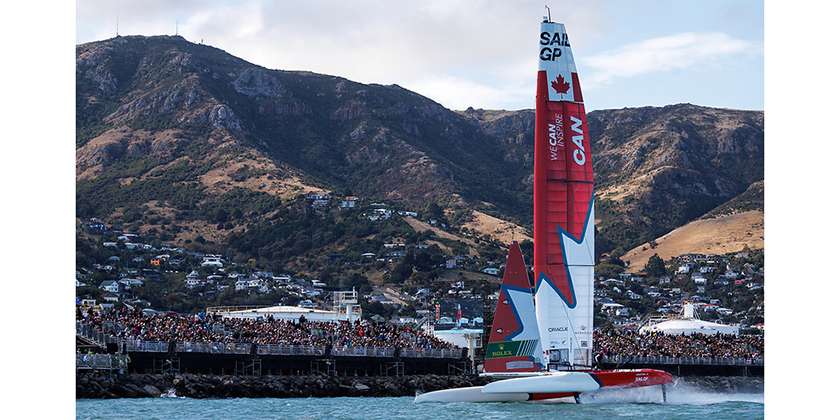 CAN Team Sail Past Granstand