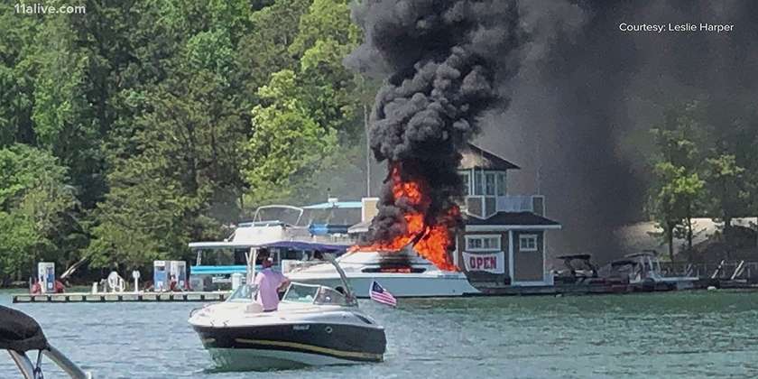 Boat Fire