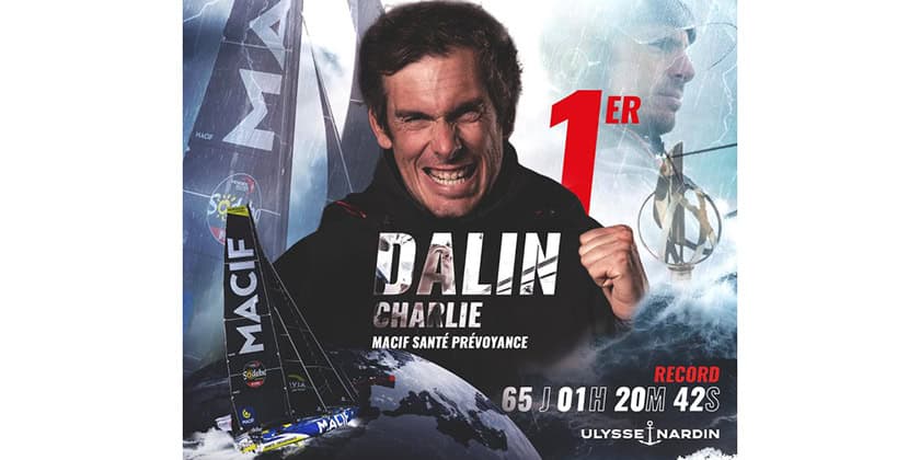 Charlie Dalin remporte le Vendée Globe et en pulvérise le record