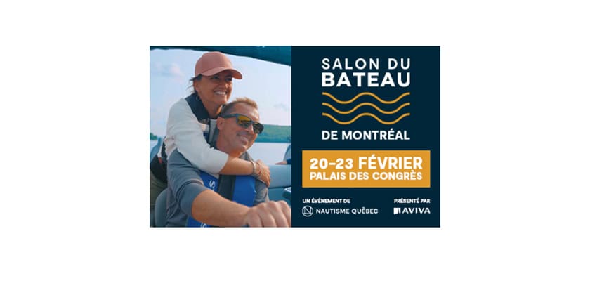 Le Salon du bateau de Montréal, un rendez-vous du 20 au 23 février