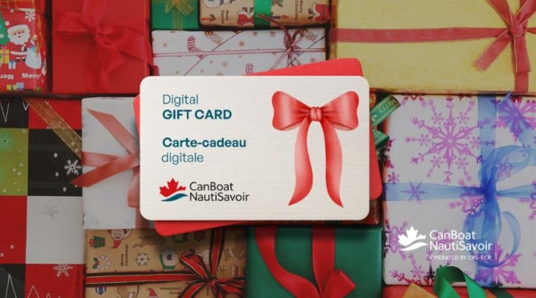 Finish your last-minute shopping with a CanBoat Gift Card!