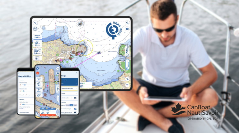 25 % de réduction sur l’application de navigation Aqua Map pour les membres