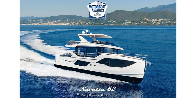 Le Navetta 62 d’Absolute Yachts récompensé aux « Motor Boat Awards 2026 »